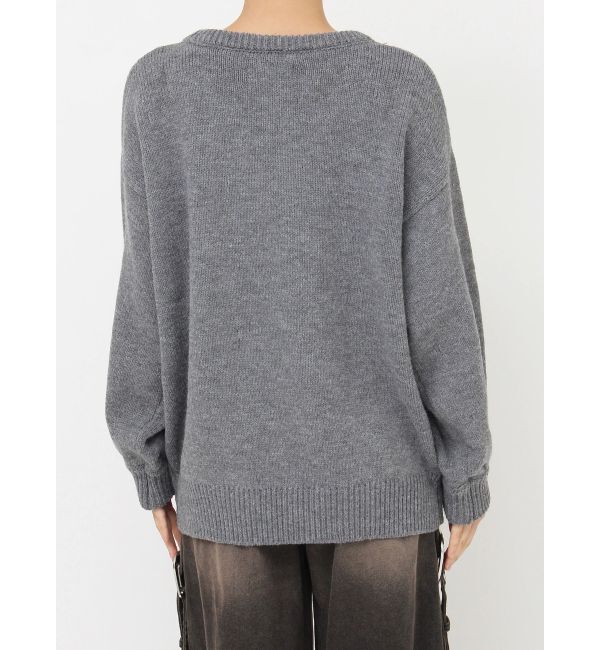 jouetie「リボンジャガードルーズニット」|ニット・セーター|