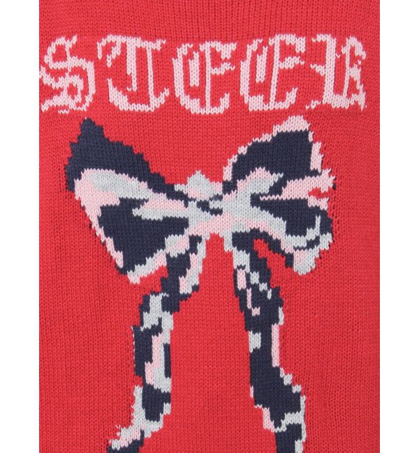 jouetie「リボンジャガードルーズニット」|ニット・セーター|