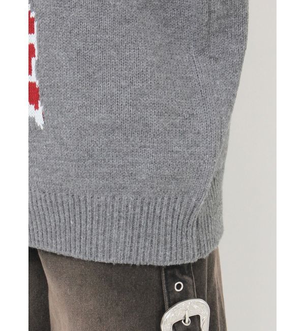 jouetie「リボンジャガードルーズニット」|ニット・セーター|