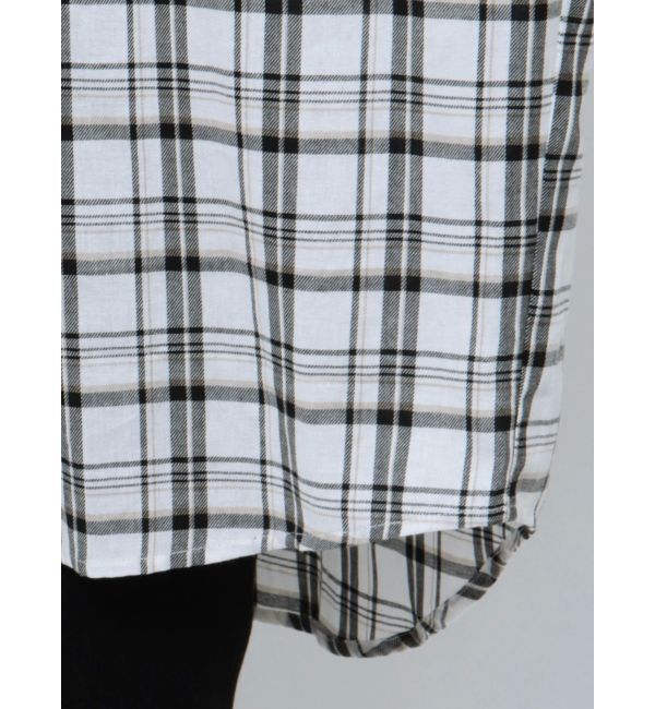GYDA「BIG checkシャツ」|シャツ・ブラウス|