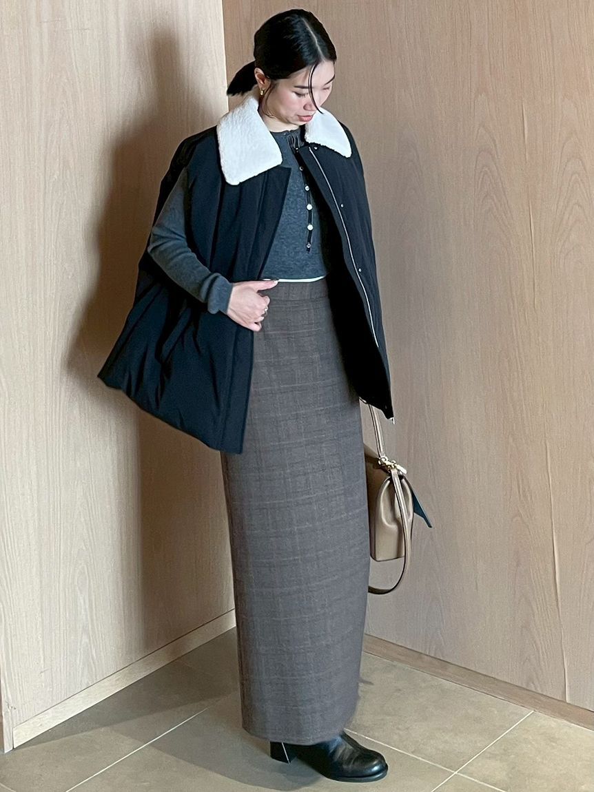 Mila Owen「チャンキーヒールストレッチショートブーツ」|ショートブーツ|