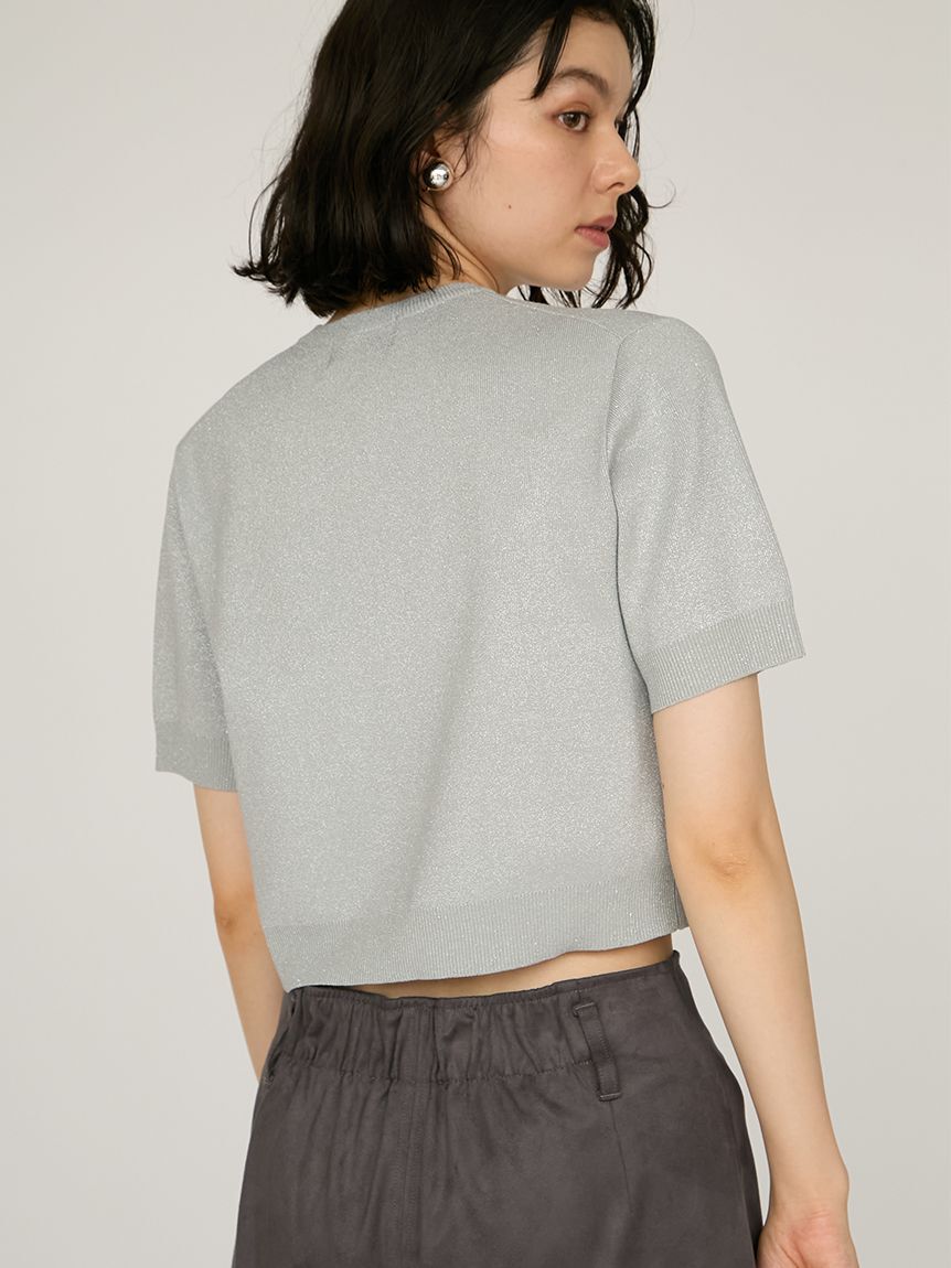 emmi atelier「【限定カラー】emmiロゴアンサンブルニットトップス」|ニット・セーター|