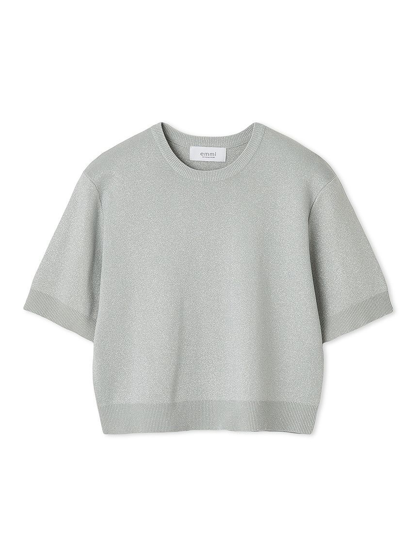 emmi atelier「【限定カラー】emmiロゴアンサンブルニットトップス」|ニット・セーター|