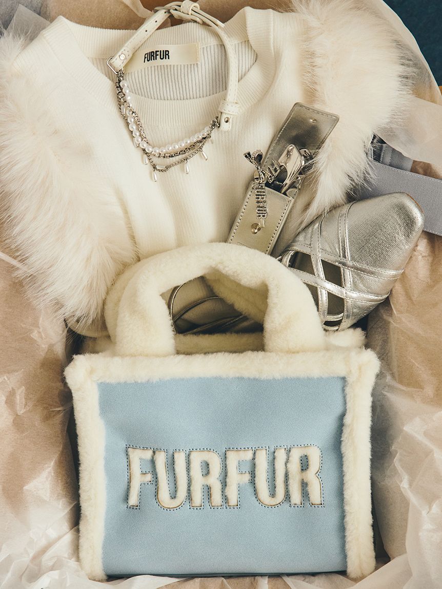 FURFUR「レザーパールネックレス」|ネックレス|