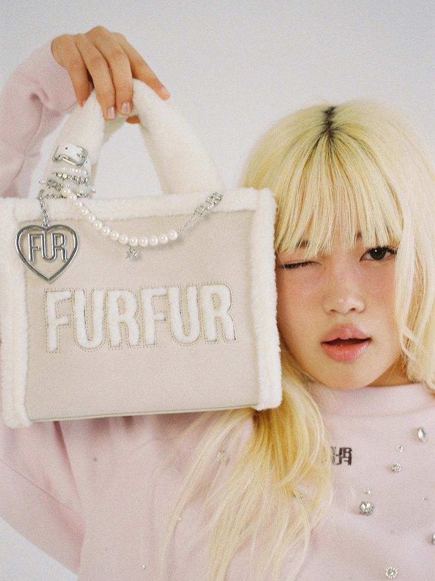 FURFUR「ロゴパールネックレス」|ネックレス|