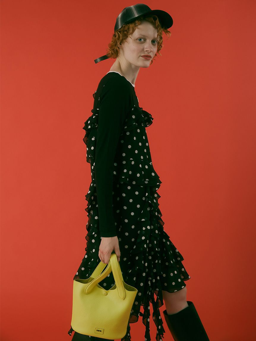 FURFUR「バックリボンチェック柄キャップ」|キャップ・キャスケット|