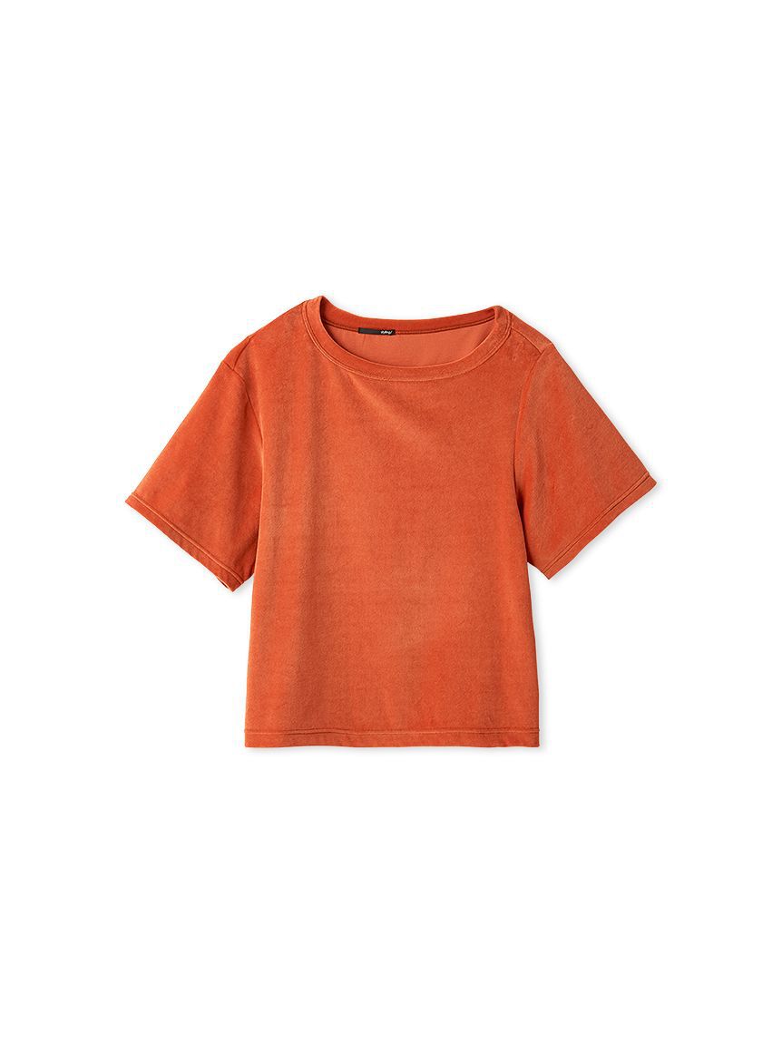 styling/「【WEB限定カラーあり】【セットアップ対応】アシンメトリーベロアトップス」|Tシャツ・カットソー|ORG