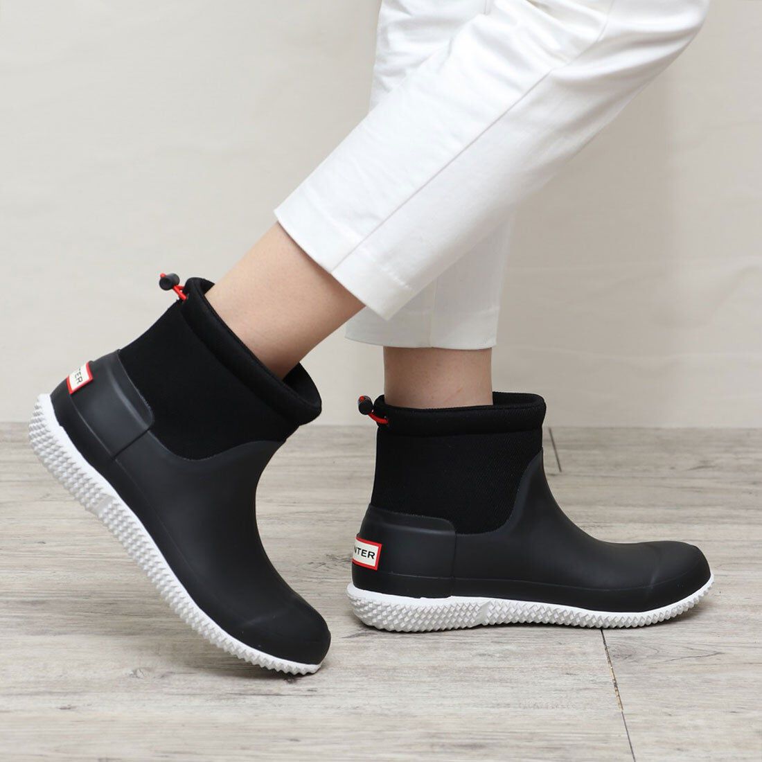 HUNTER「【メンズ】メッシュショートブーツ」|スニーカー|