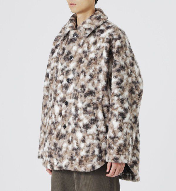  「【UNISEX】ブラッシュドループボアブルゾン」|ブルゾン・スタジャン|