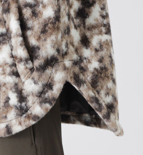  「【UNISEX】ブラッシュドループボアブルゾン」|ブルゾン・スタジャン|