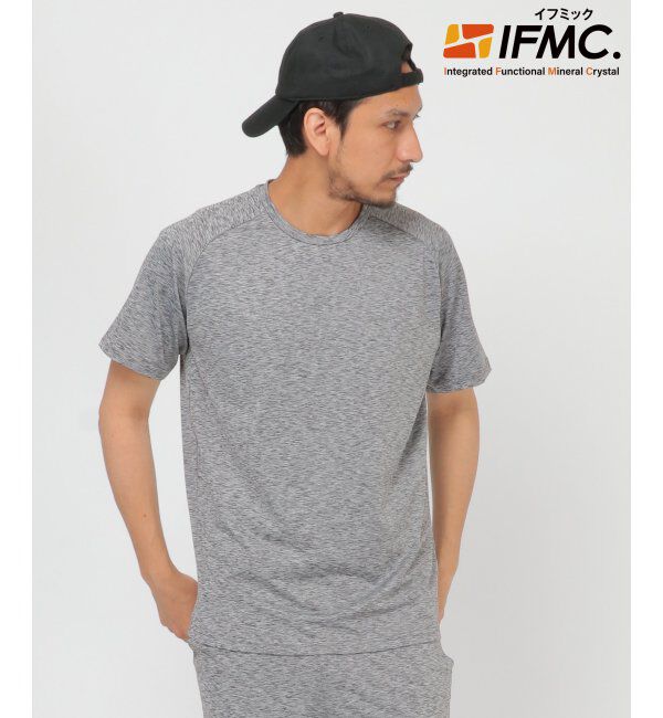 IKKA LOUNGE「IFMC カチオンラグランT」|Tシャツ・カットソー|チャコール