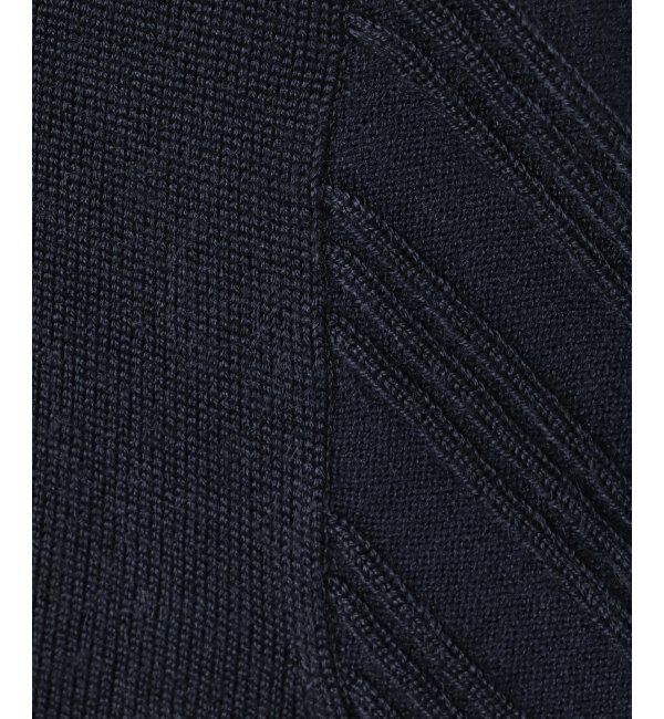 IKKA LOUNGE「ボウタイソデプリーツニット」|プルオーバー|