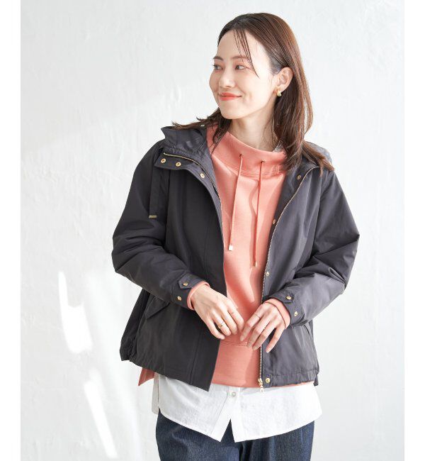 ikka「【雑誌InRed4月号掲載】撥水花粉リリースマウンテンパーカー」|ブルゾン・スタジャン|チャコール