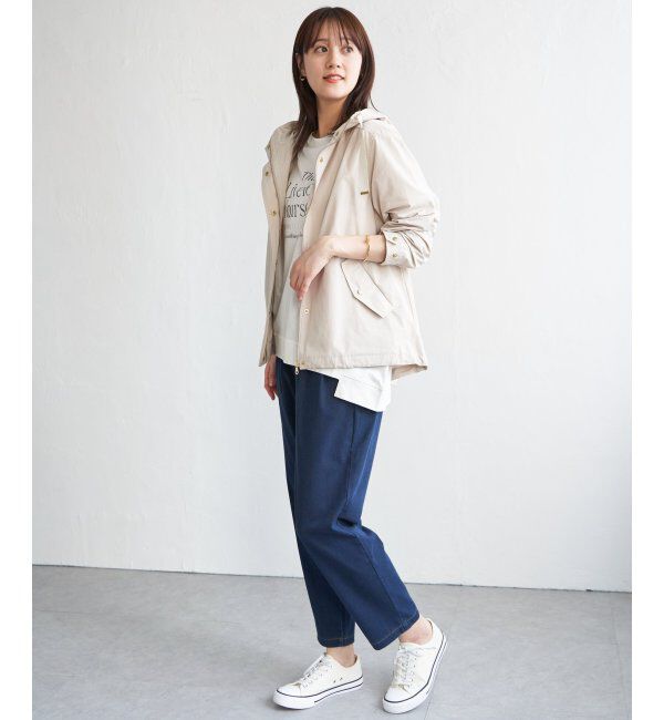 ikka「【雑誌InRed4月号掲載】撥水花粉リリースマウンテンパーカー」|ブルゾン・スタジャン|