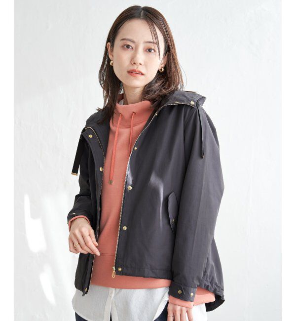 ikka「【雑誌InRed4月号掲載】撥水花粉リリースマウンテンパーカー」|ブルゾン・スタジャン|