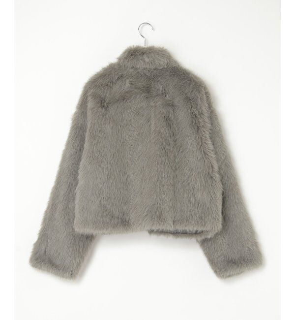 VENCE share style「シャギーファーショートコート」|ブルゾン・スタジャン|