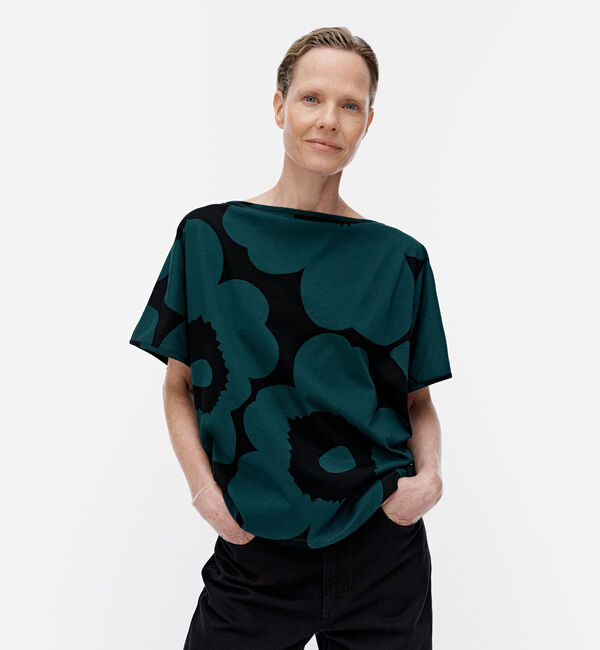 Marimekko「Puhvi Unikko Tシャツ」|シャツ・ブラウス|