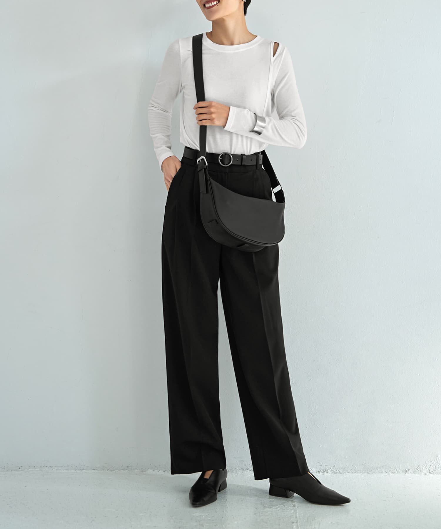 STYLE DELI「【DELI by】本革しなやかレザーワンショルダーバッグ」|ショルダー・メッセンジャー|