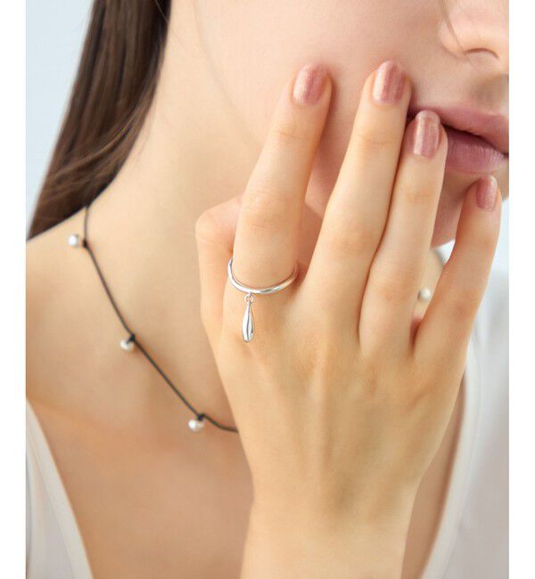 ete「【先行予約】[ポルカドット] ドロップ リング」|リング|