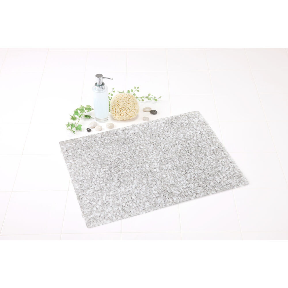 BACKYARD FAMILY「バスマット マイクロファイバー 通販 足拭きマット ベビータッチバスマット 吸水 速乾 洗面所」|その他|グレー1