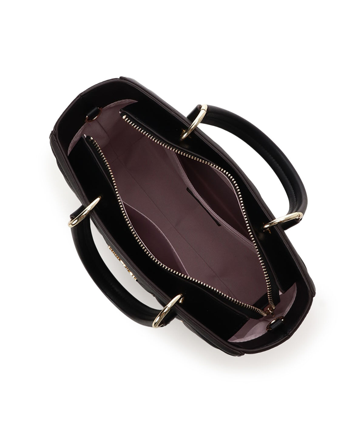 Samantha Vega「キルティングスタッズスクエアバッグ」|ハンドバッグ|