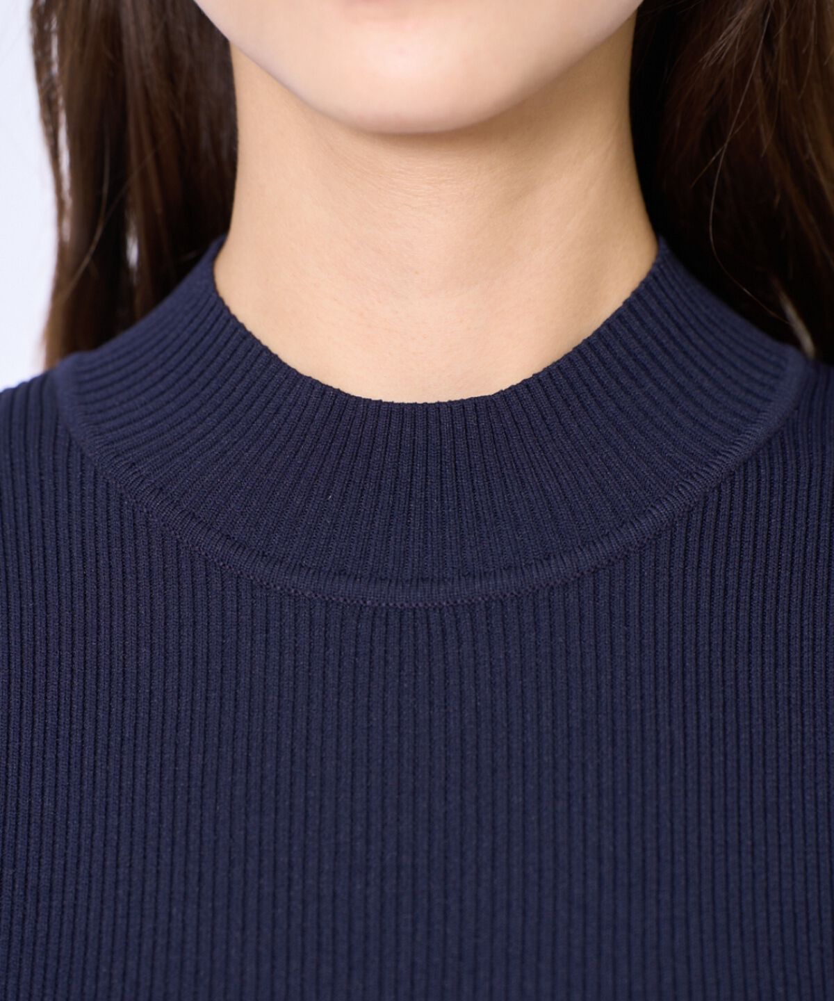 アンドクチュール「配色ドッキングワンピース」|ワンピース|