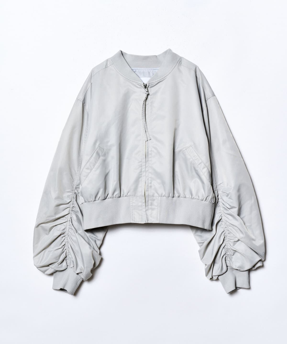 REDYAZEL「袖ギャザーMA-1」|ブルゾン・スタジャン|