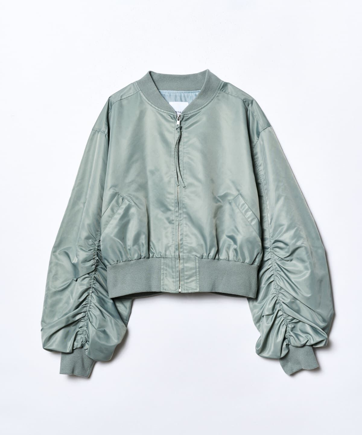 REDYAZEL「袖ギャザーMA-1」|ブルゾン・スタジャン|