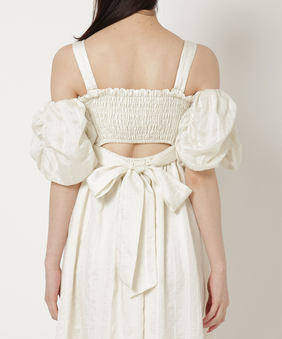 REDYAZEL「シャーリングフレアワンピース」|ワンピース|