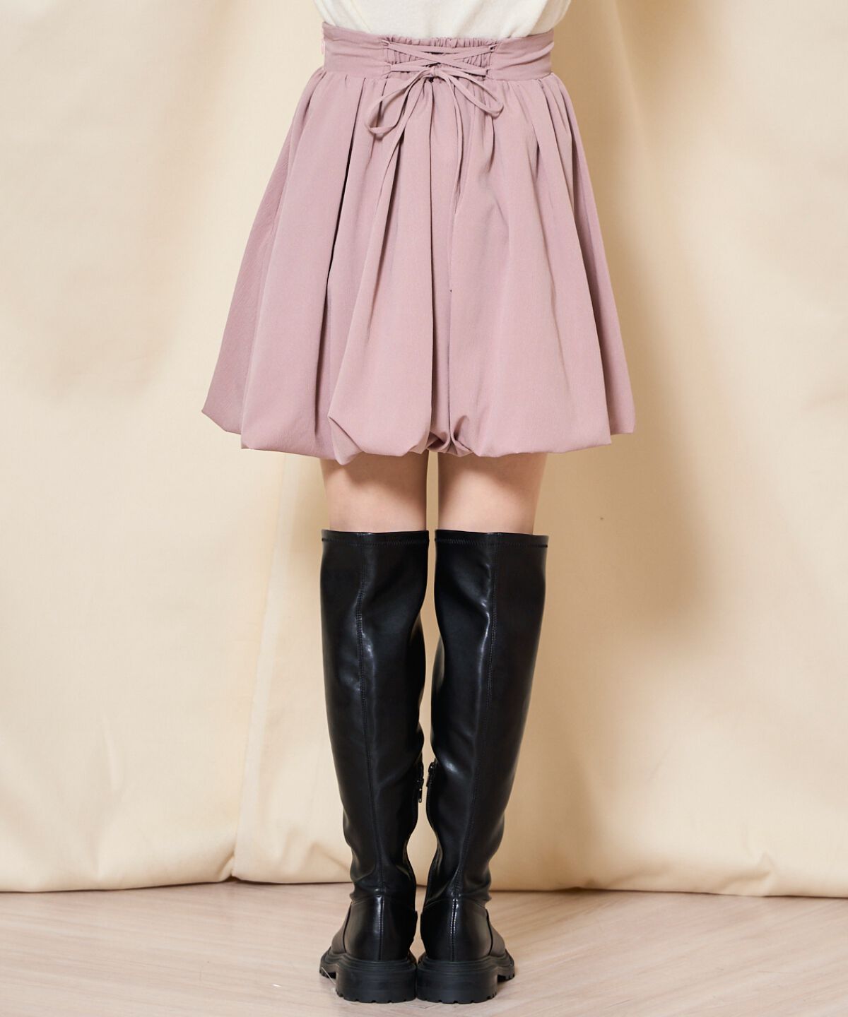 WILLSELECTION「バルーンミニスカート」|フレア|