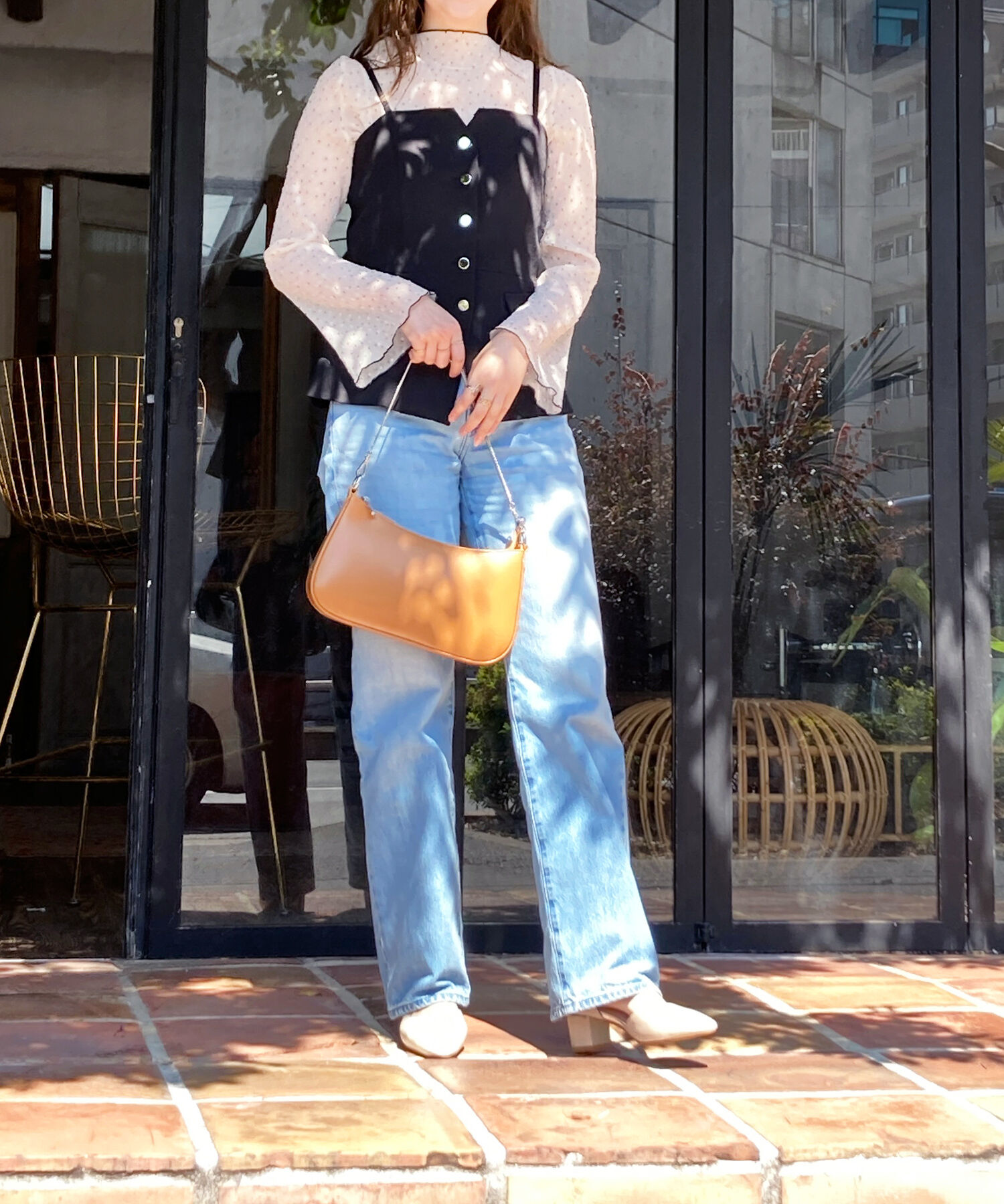 ORiental TRaffic「●2025春夏新作●ハーフムーンハンドバッグ/BA-249」|ショルダー・メッセンジャー|