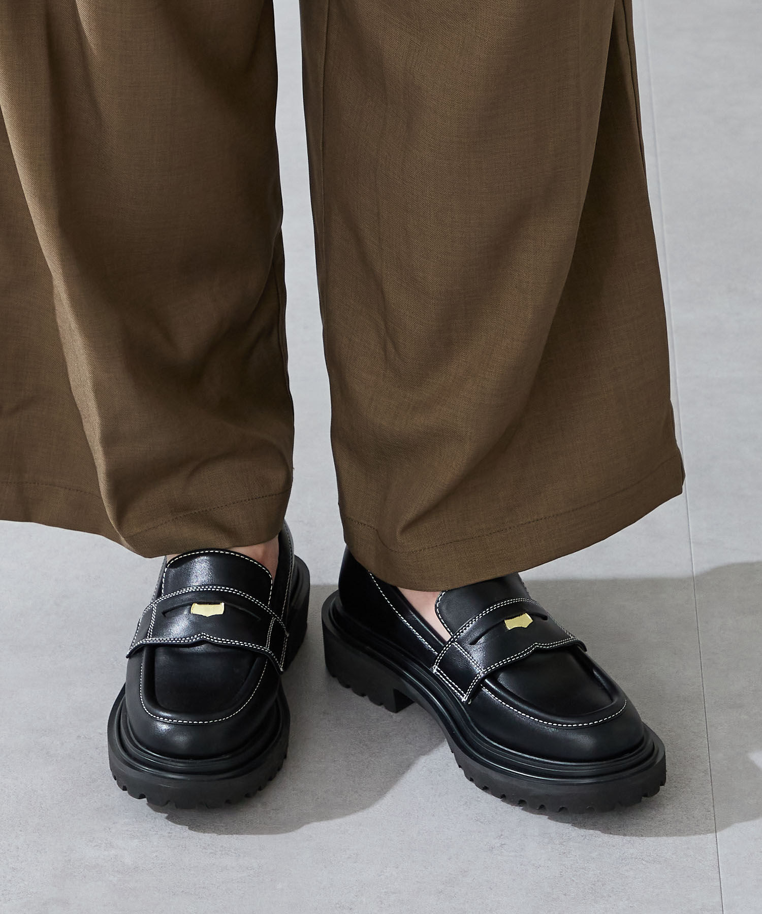 ORiental TRaffic「●2025秋冬新作●厚底コインローファー/51304」|ローファー|