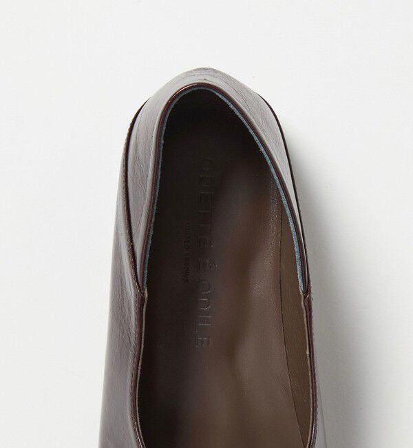 ODETTE E ODILE「スタッズトリプルベルトモカフラット20&darr;&uarr;」|ローファー|