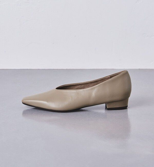 UNITED ARROWS「スクエア ポインテッド フラットシューズ」|パンプス|