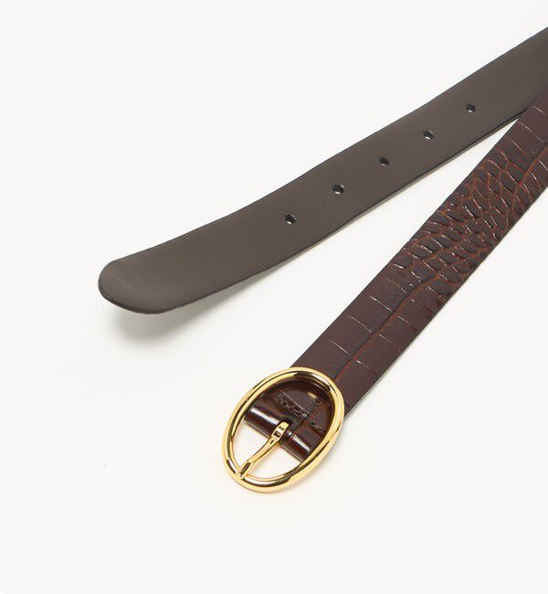 UNITED ARROWS「【別注】＜Anderson's＞ スタンプクロコ ベルト 20MM」|ベルト|