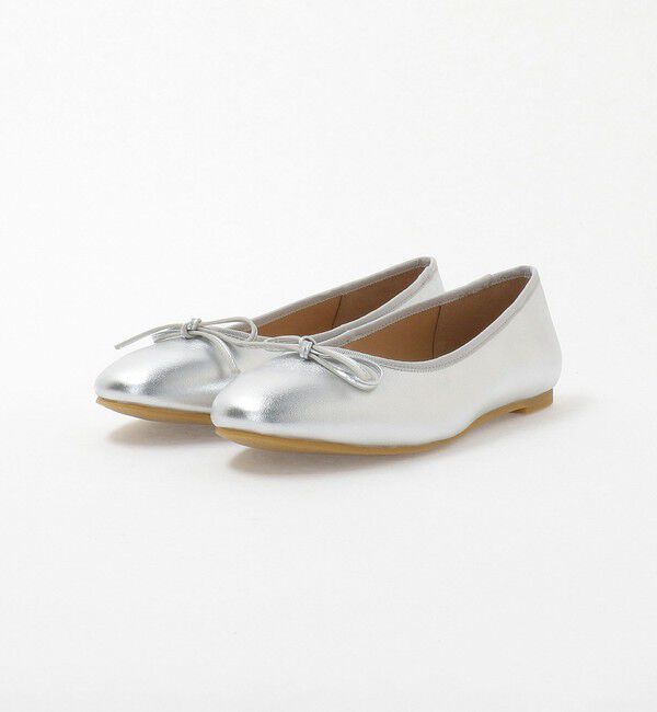 UNITED ARROWS「レイン レザー バレエシューズ」|レインシューズ|