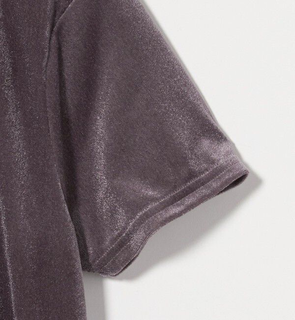 AEWEN MATOPH「＜AEWEN MATOPH＞シアー ベロア Tシャツ」|Tシャツ・カットソー|