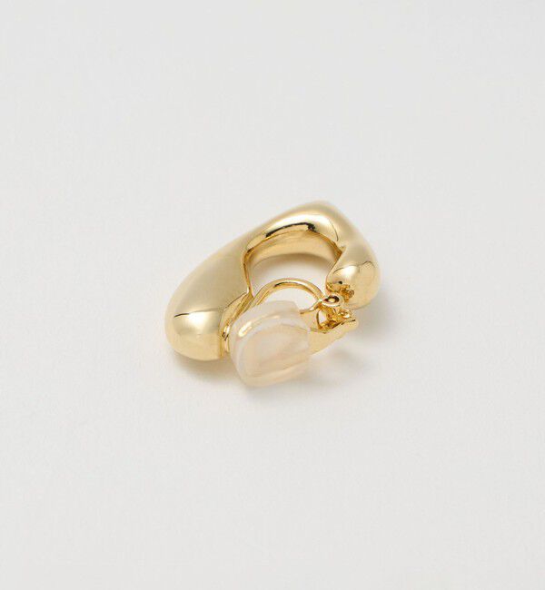 UNITED ARROWS「オーガニック Jシェイプ イヤリング」|イヤリング|