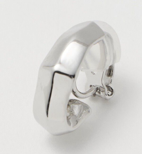 UNITED ARROWS「アンギュラー Jシェイプ イヤリング」|イヤリング|