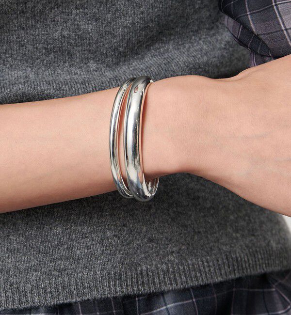 UNITED ARROWS「＜PHILIPPE AUDIBERT＞KYLER バングル」|ブレスレット・バングル|SILVER