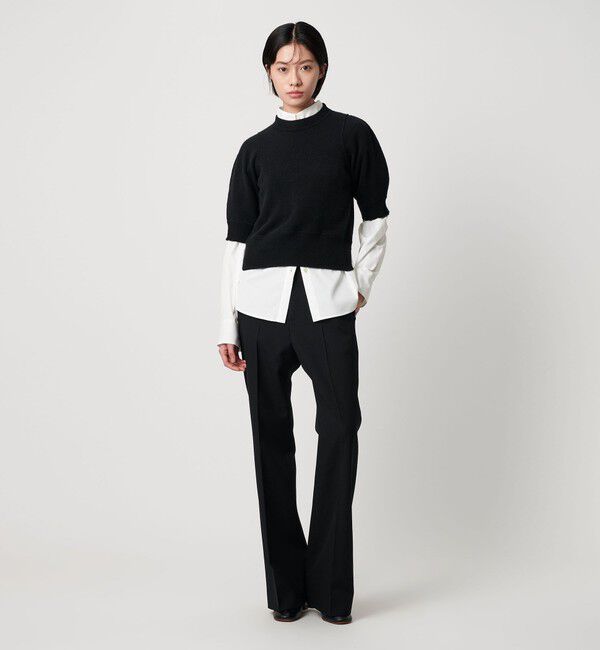 AEWEN MATOPH「＜AEWEN MATOPH＞サテンポイントシャツ ‐ ウォッシャブル ‐」|シャツ・ブラウス|