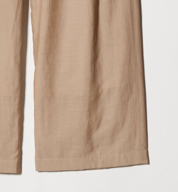 UNITED ARROWS「シアー イージー ワイド パンツ ‐ウォッシャブル‐」|チノ|