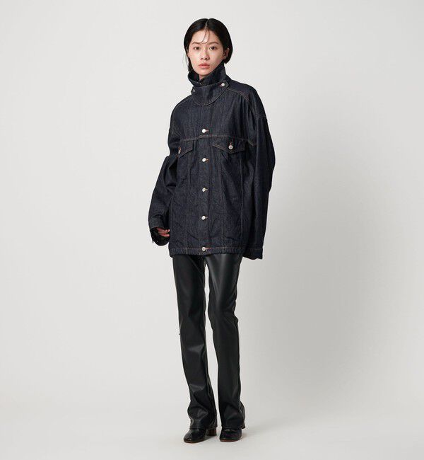 AEWEN MATOPH「＜AEWEN MATOPH＞デニムドローストブルゾン」|デニムジャケット|
