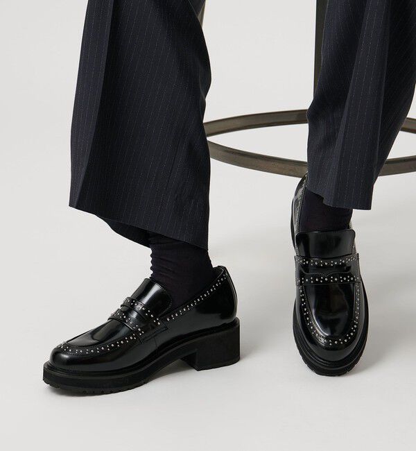 UNITED ARROWS「スタッズ ローファー」|ローファー|