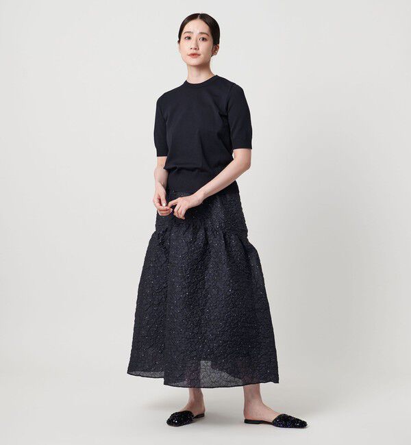 UNITED ARROWS「ジャガード スカート」|スカート|