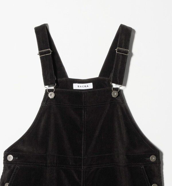 UNITED ARROWS「＜SACRA＞コーデュロイ オールインワン」|オールインワン|