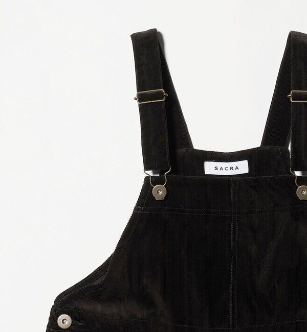 UNITED ARROWS「＜SACRA＞コーデュロイ オールインワン」|オールインワン|