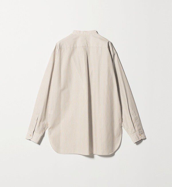 UNITED ARROWS「カリビアーナミルズ ポプリン バンドカラーシャツ」|シャツ・ブラウス|