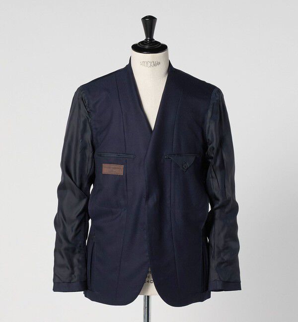 UNITED ARROWS「タスマニアウール ホップサック 3ボタン シングルジャケット S‐MODEL」|テーラードジャケット|