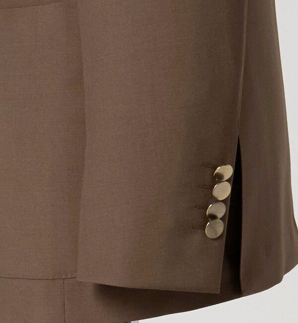 UNITED ARROWS「ウール モヘヤ 4ボタン ダブルブレストブレザー S‐MODEL」|テーラードジャケット|